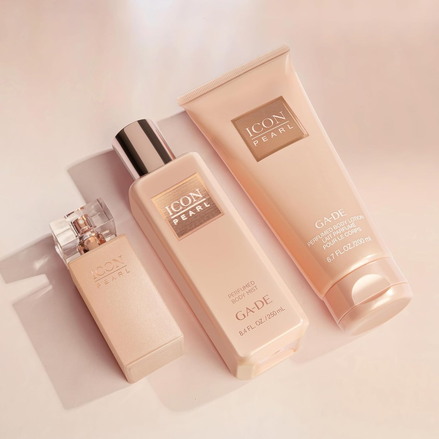 GA-DE Icon Pearl Body Mist - Body Spray for Women - with Ylang-Ylang, Geranium, and Jasmine - Enriched with Antioxidant Plumeria Extract - 8.4 oz - Image 8