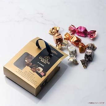 Winter Gift GODIVA G Cube Assortment 6 pieces Chocolate Christmas Gift Sweets Present