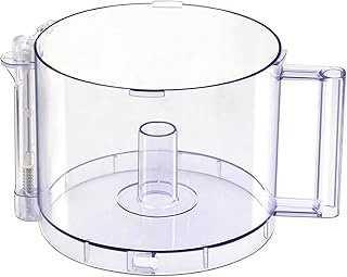 DLC-005AGTXT1 Replacement 14-Cup Food Processor Work Bowl with Gray Handle Compatible With Cuisinart DFP-14, for Cover DFP-14NWBCT1 NOTE: 4 Tabs on Top Rim of Workbowl