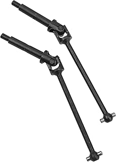 2Pcs Vgoohobby Metal Rear Drive Shaft CVD Joint Axle Compatible with Losi 1/18 Mini-T 2.0 2WD Stadium RC Truck Upgrade Part