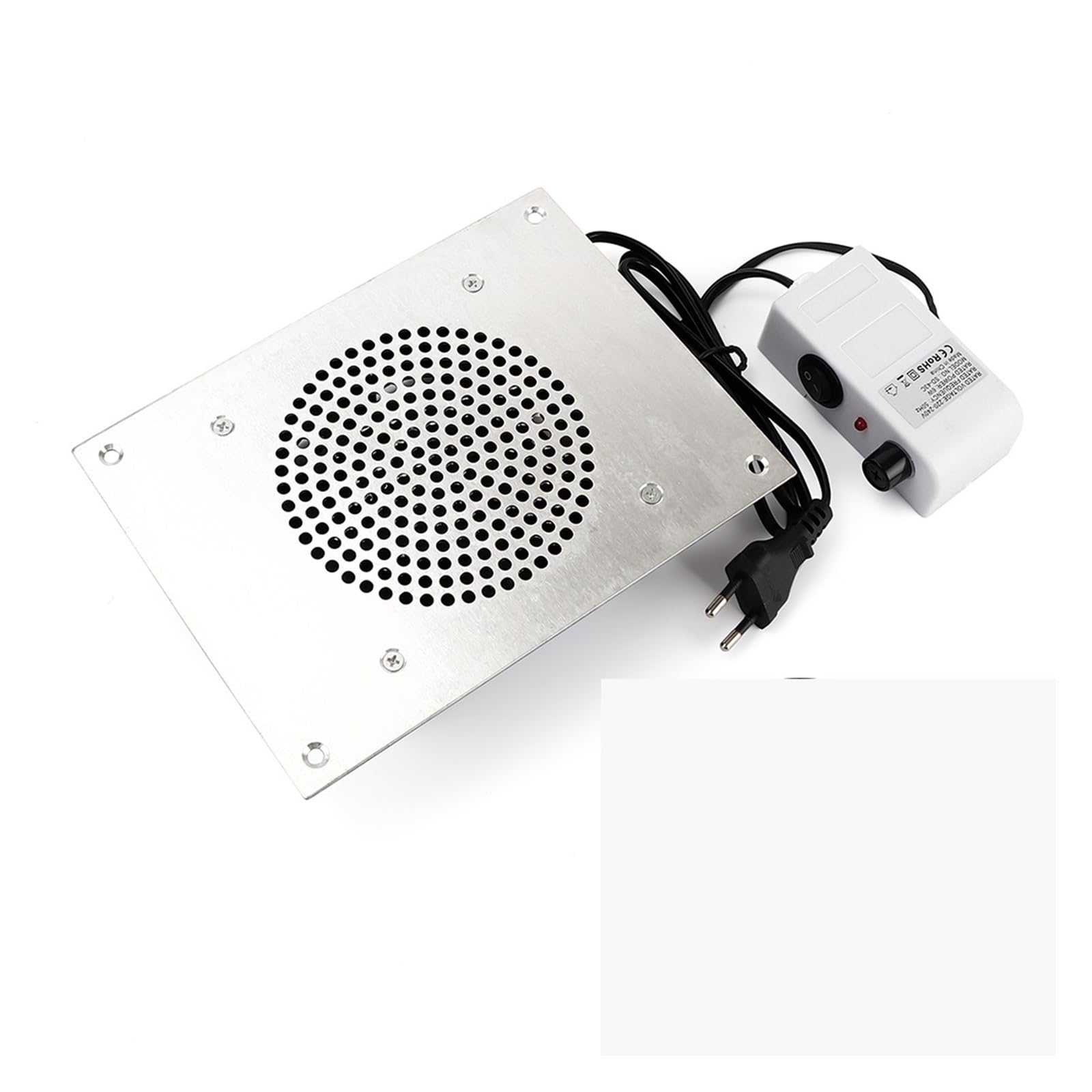 Aspiratore unghie professionale, Aspirapolvere for aspirazione polvere for unghie da scrivania integrato Collettore di polveri for smalto for unghie Dispositivo for rimozione aspirapolvere for gel for