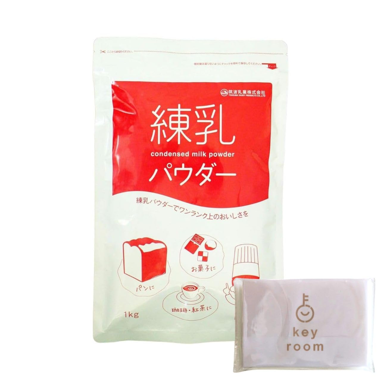 Amazon | 筑波乳業 練乳パウダー 1kg 5袋 練乳 ミルク