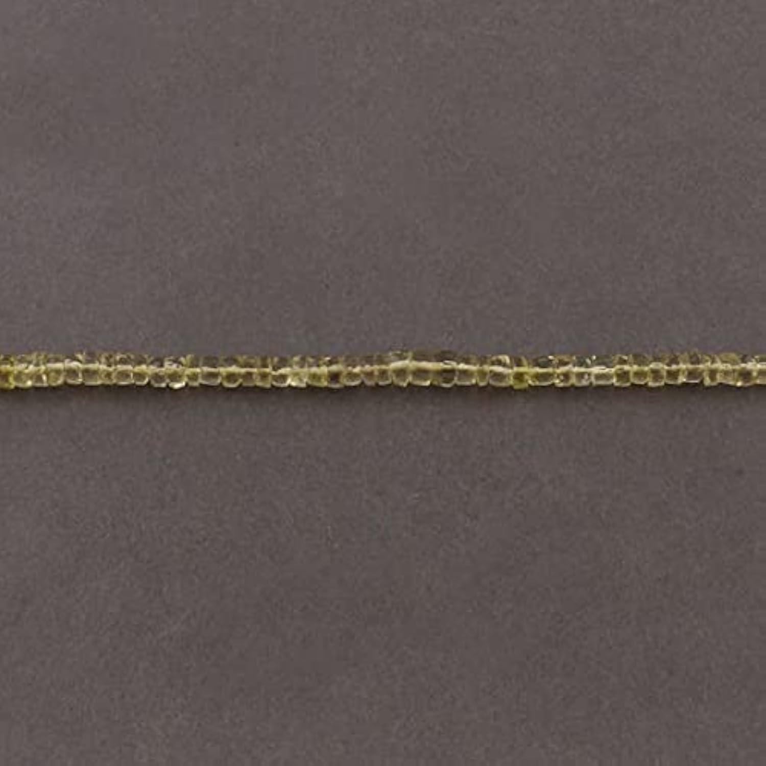 Lemon Quartz Heishi perles lisses 5-6mm pour création bijoux SB4477