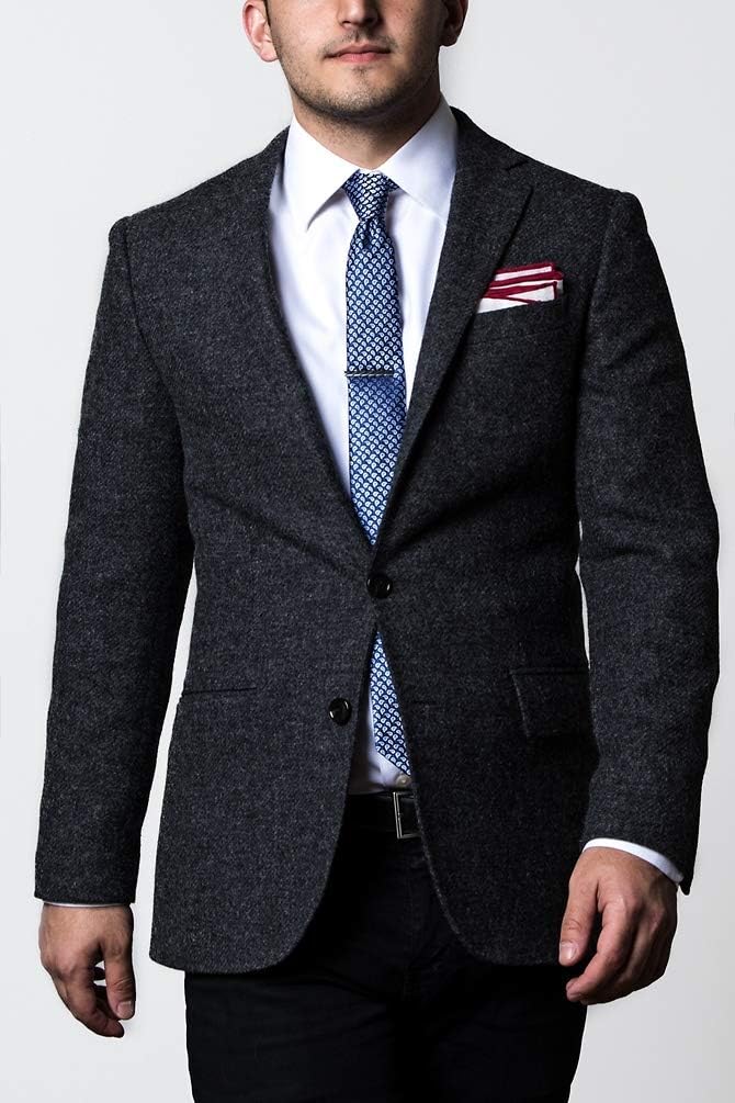 Ties.com Color Edged White Linen Pocket Squares (19 Colors Available!) - Image 2