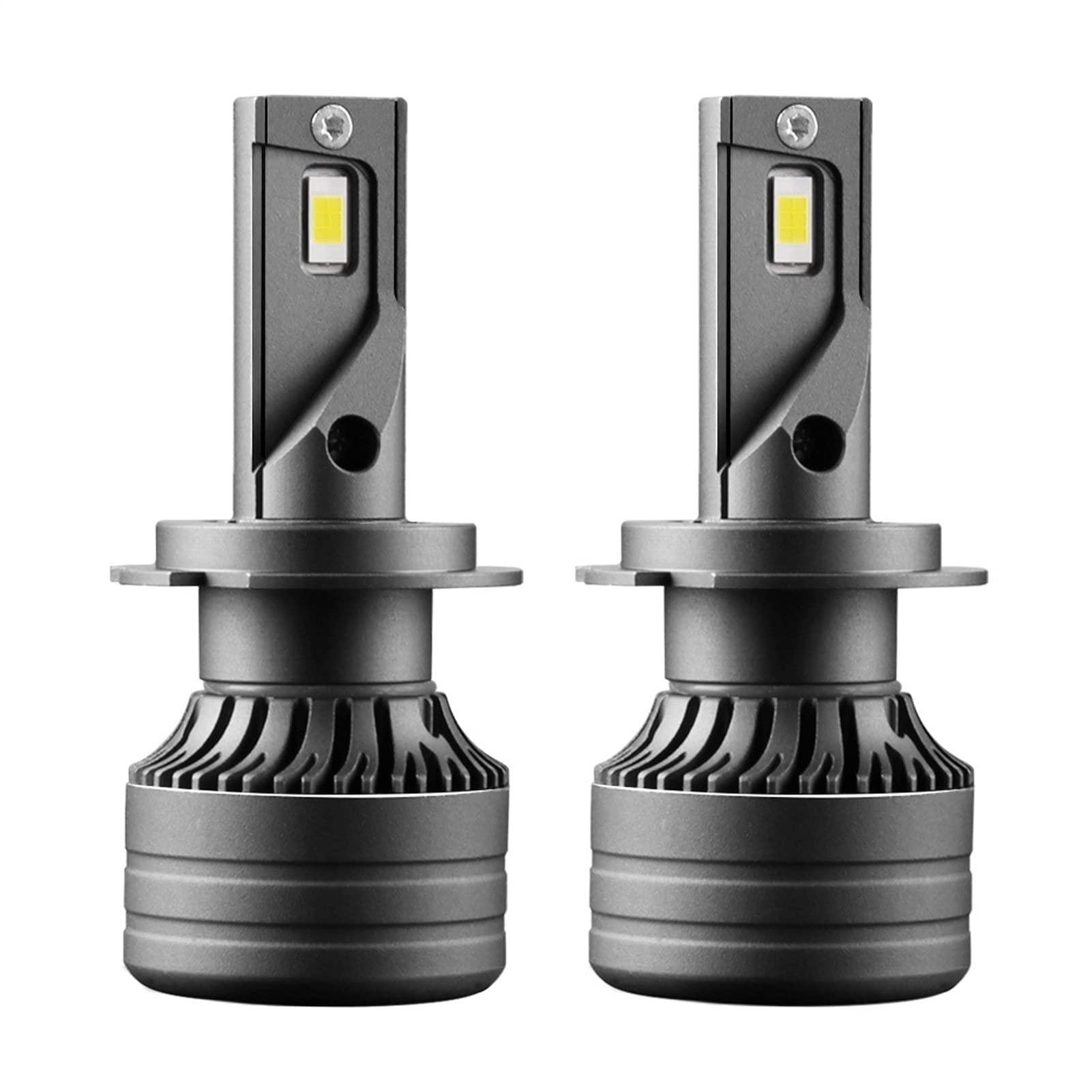 Lampadina a LED 2 pz H4 H7 LED Canbus H1 H3 H8 H11 HB3 9005 HB4 9006 Fari a LED Mini 100W 18000LM Lampadine Auto Automobiles Auto Lampada (Size : H7)