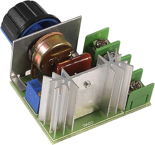 Miniatura 3 de Módulo de control de velocidad del motor de CA PWM de 2000 W Regulador de velocidad de atenuador AC 50-220V 2000W (máx.) 25A SCR Regulador de