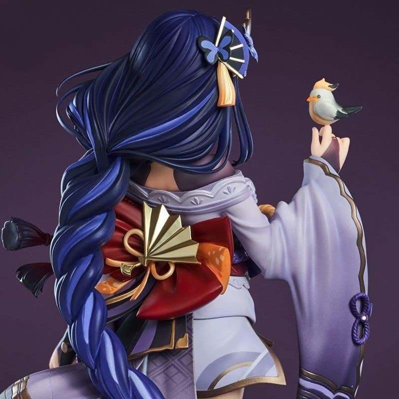 Miniatura 4 de Duezkup Figura de anime popular de Hu Tao, figura de acción de GanyuKeqingRaiden ShogunKlee, figura coleccionable de juguete (11.8 pulgadas)