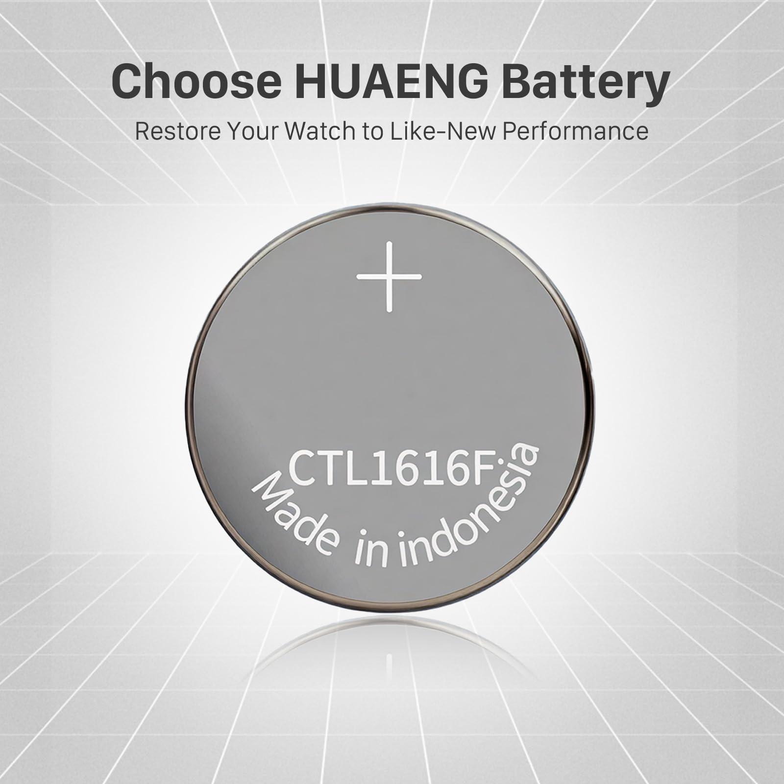 CTL1616F - Batteria di ricambio compatibile con Panasonic CTL1616 CTL1616F batterie per orologio solare Casio, numeri di parte #10065657#10291127#10382262#10175828#94806704