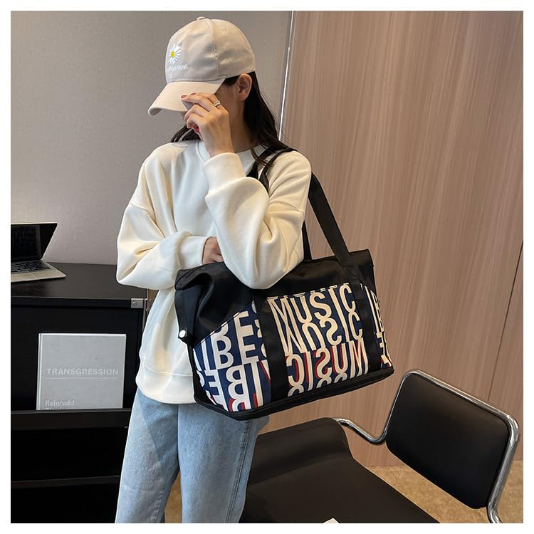 Large-Capacity Travel Bag Gym Short-Distance Business Trip Luggage Storage Expandable Dry and Wet Separation Bag4