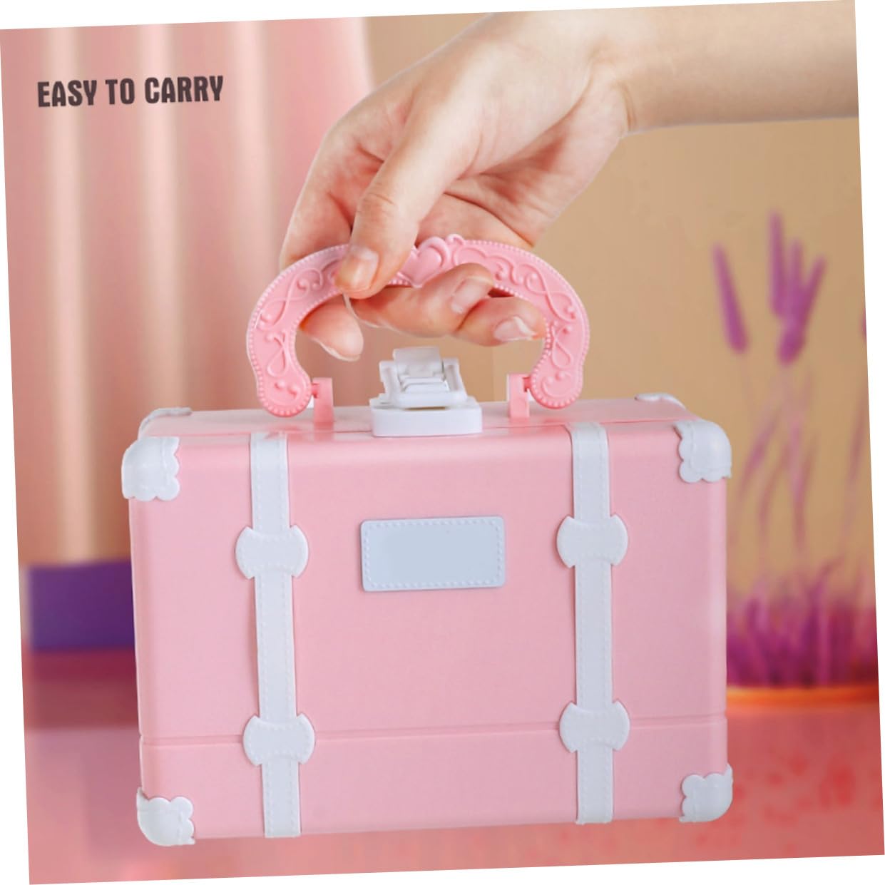 Kinder Kosmetik Spielzeugset Prinzessin Rosa Abs für Mädchen