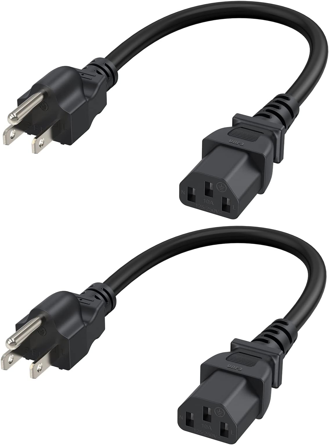 Power Cord NEMA 5-15P to IEC320 C13