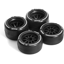 4PCS Durable RC Car Tire Wheel RC Replacement Parts for Tamiya 1/10 F1 RC Racing Car