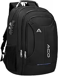 Mochila Bolsa Masculina Feminina Notebook Reforçada Anti Furto Semi Impermeável Escolar Faculdade Trabalho Viagem Resistente Executiva Cabo De Aço Saída Usb SAÍDA Fone DE OUVIDO (PRETO)