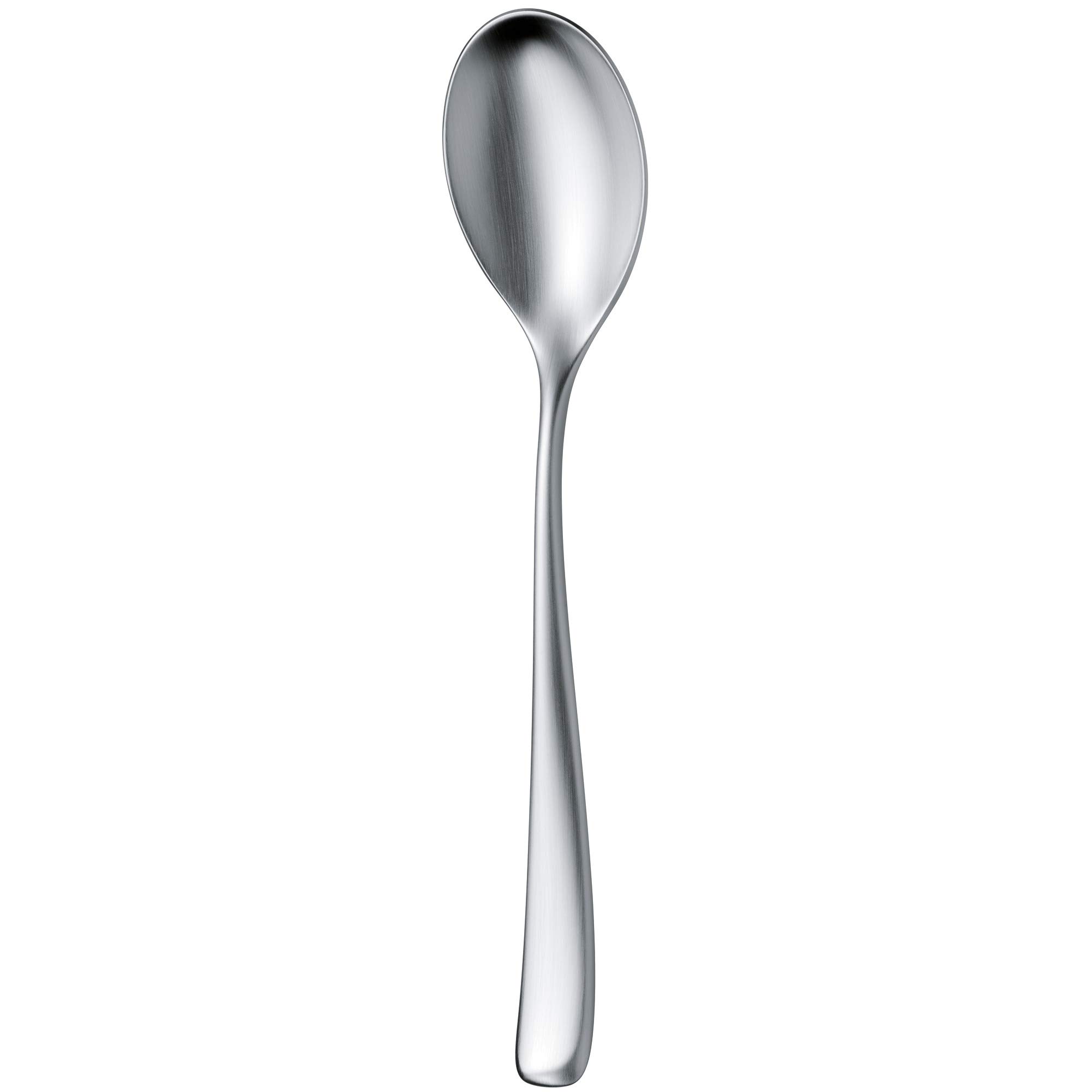 WMF Vision Edelstahl Besteck Set 6 Personen, Essbesteck Set 30 teilig, Hohlheftmesser, Cromargan protect mattiert, kratzbeständig, spülmaschinenfest