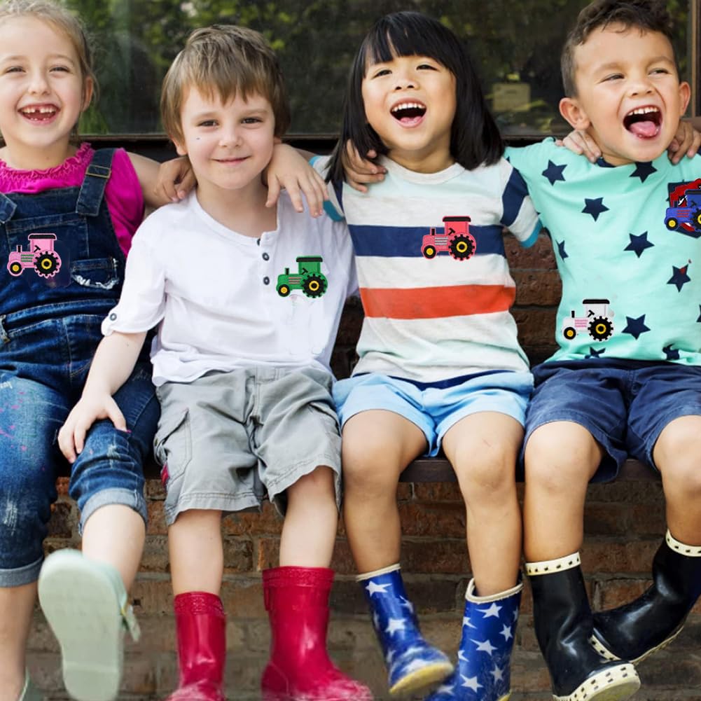 Bubuny 10 stuks borduurpatches om op te strijken voor kinderen, bouwvoertuigen, doe-het-zelf, naaiapplicatie voor jassen, jeans, T-shirts