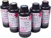 5X500ML Tinta UV LED para impresora UV A3 con cabezal R1390 L800, impresora UV A4, tinta UV para imprimir en plástico, camisetas y gorras (5X500ML, CMYKW) 5