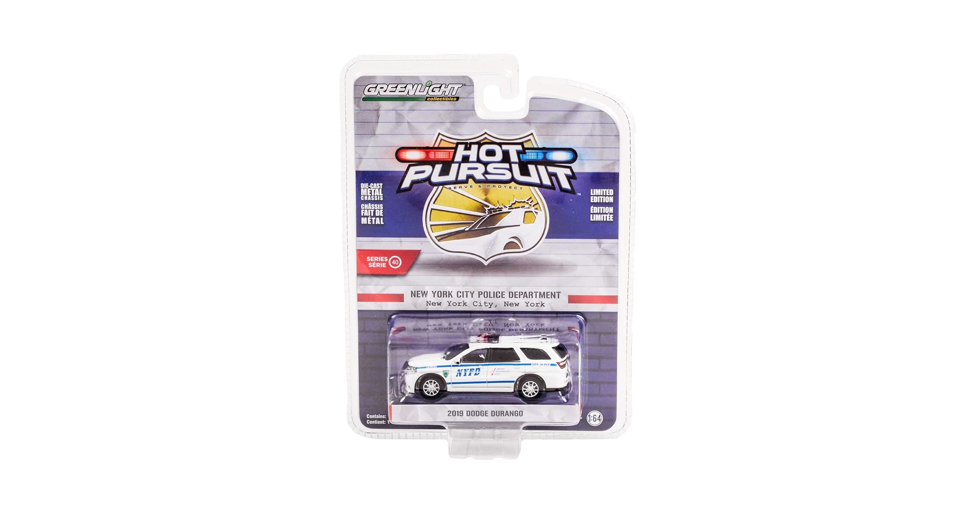 NYPD サイテーションバーセット② Amazon | Greenlight 42980-Fホットパースートシリーズ40-2019