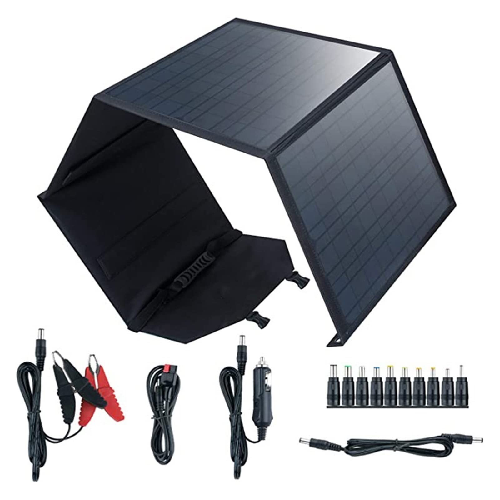 Pannello Solare Pannello Solare Monocristallino 80W Solare Pieghevole Confezione Pannello Solare Pannello Solare Pannello di Ricarica