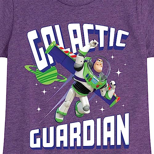 Disney Toy Story - Buzz Galactic Guardian - Toddler and Youth Girls Short Sleeve Graphic T-Shirt3