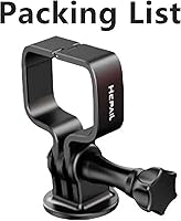 Vista 2 de Soporte de adaptador de metal compatible con DJI Osmo Pocket 3 Adaptador de expansión Montaje de aleación de aluminio Cámara Marco fijo Accesorios