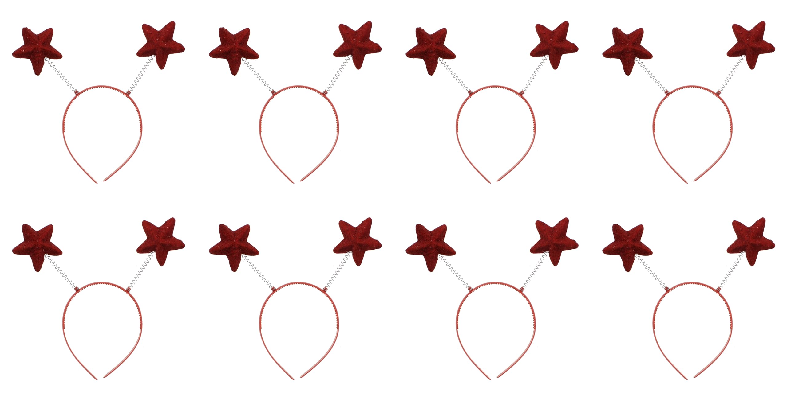 Zac's Alter Ego Pack of 8 Glitter Star Head Boppers