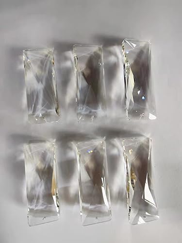 Miniatura 8 de Candelabro de cristal colgante de repuesto DIY K9 prismas de cristal con ganchos para candelabros de cristal accesorios