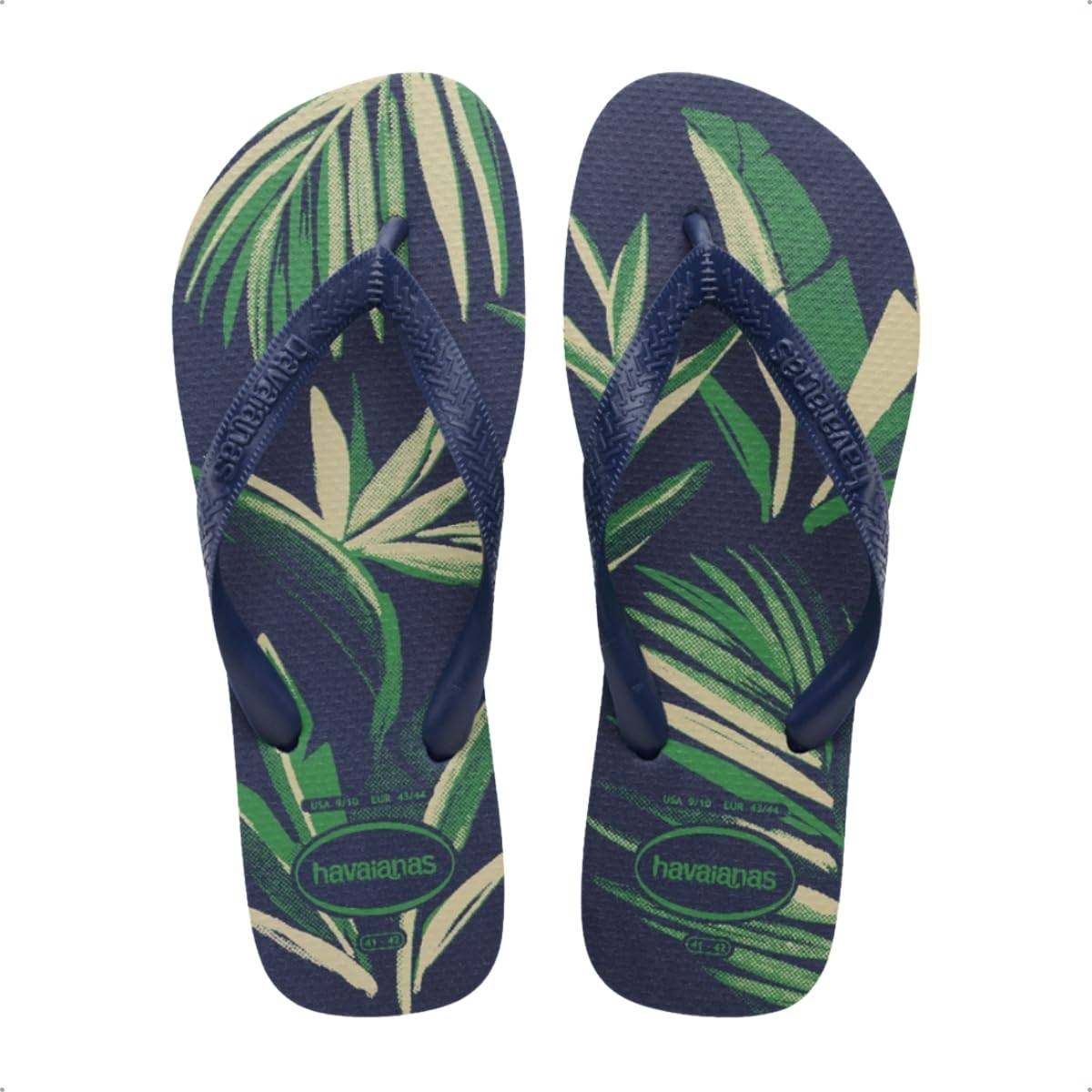 Havaianas Aloha, Navy Blue/Navy Blue/Navy Blue, 8.5/9