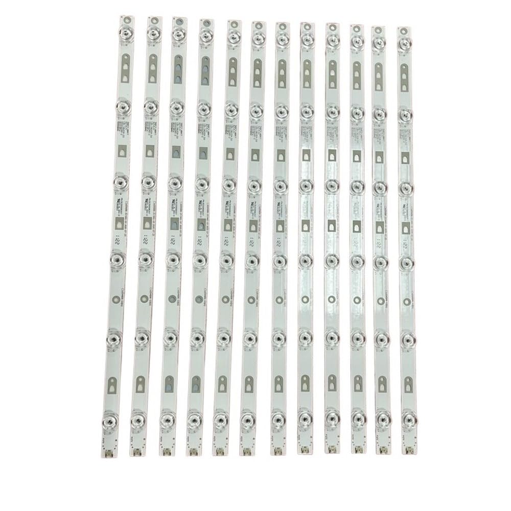 LOCLPCKGYA LED Backlight Strip 6LED Fit For Haier FD4951A-LU G49Y LED49D6-03(A) 30349006203 LED50D6-ZC14AG-03 LE50U6500TF LS49AL72 LE48D19S(12pcs For 1 TV)