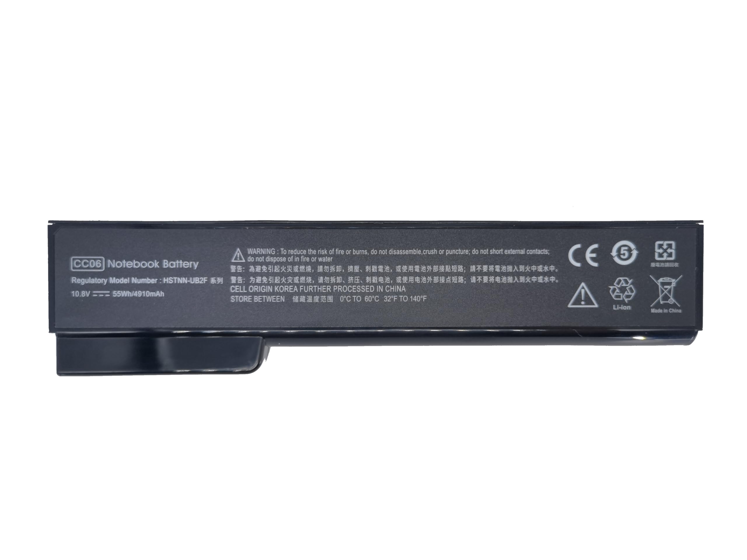 Batterymarket New Replacement CC06 Compatible with HP ProBook 6360b 6460b 6465b 6470b 6475b 6560b 6565b 6570b,P/N:HSTNN-LB2F Li-ion Battery Grade-A Cells 5200MAH