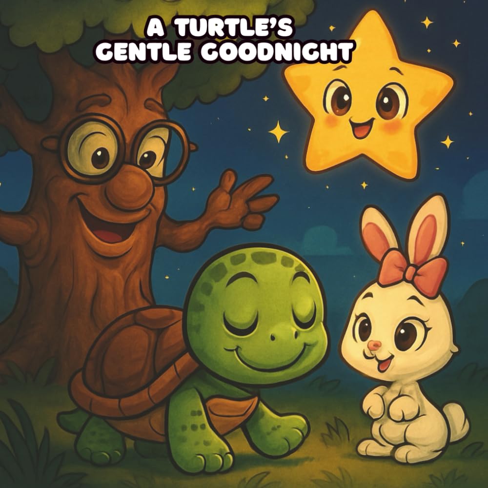 A Turtle’s Gentle Goodnight: A Bedtime Story for Children