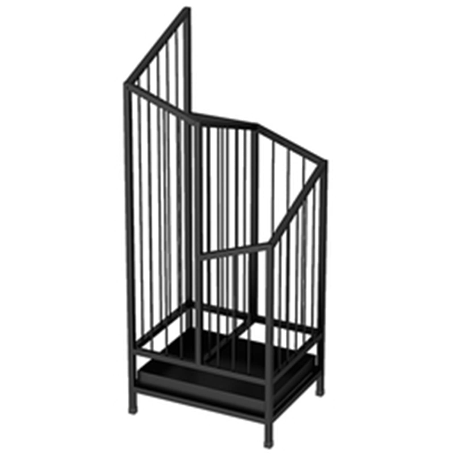 HYLYGFH Modern Geometric Umbrella Stand with Drip Tray Quick Dry Umbrella Rack for School or Patio Decor