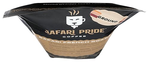 Miniatura 6 de SAFARI - Café tostado francés de 12 onzas, mezcla de café en grano entero