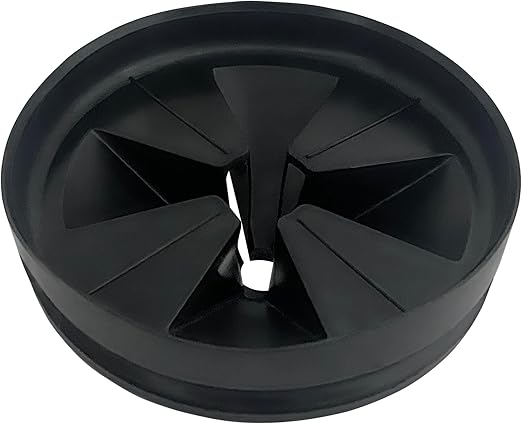 1 Pack Garbage Disposal Splash Guards 3 3/8" Sink Baffle Replacement-Removable Quiet Collar Drain Plugs-Food Waste Disposer Accessories