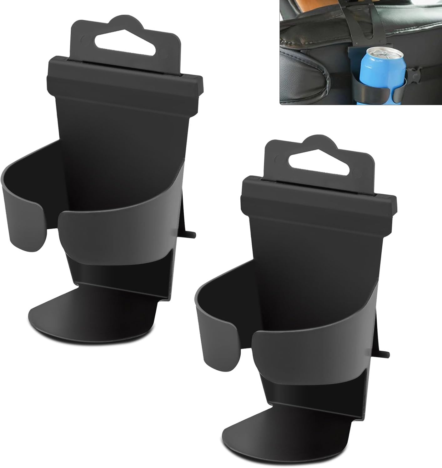 2PCS Car Cup Holder, Vehicle Door Drink Bottle Holder, Seat