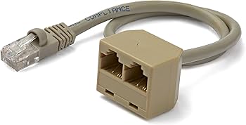 Amazon | StarTech.com RJ45モジュラー分岐スプリッタ LANケーブル分配