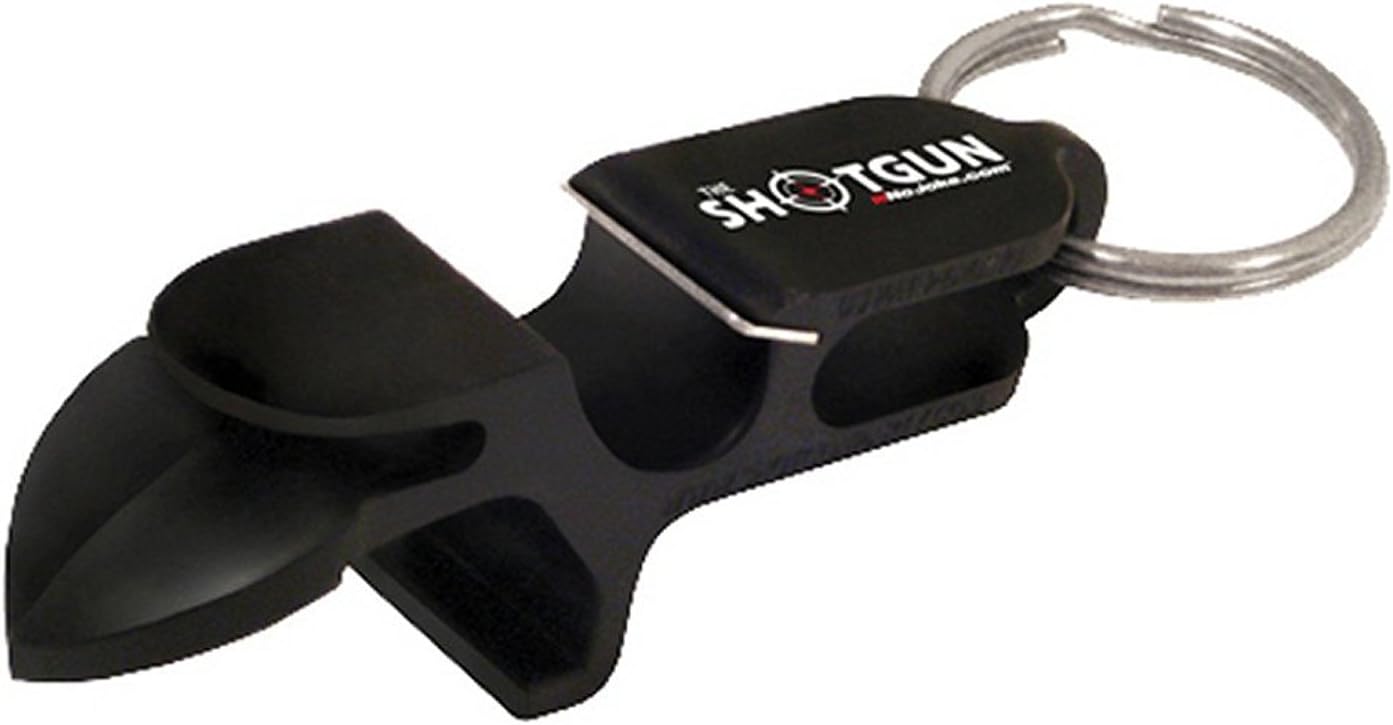 Dawpet Drink Easy Shotgun Keychain All in One Bottle Opener & Shotgunner w/ Tap Popper