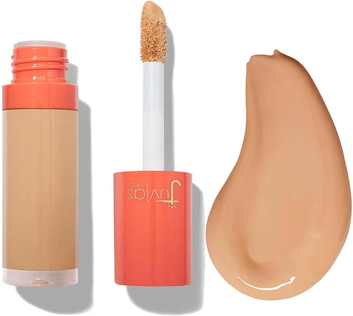 Juvia's Place I Am Magic Corrector líquido - J18 - Corrector de cobertura total | Corrector de cobertura total para looks de maquillaje con hidratación, resistente al agua y un acabado duradero en un rico tono oscuro intenso.