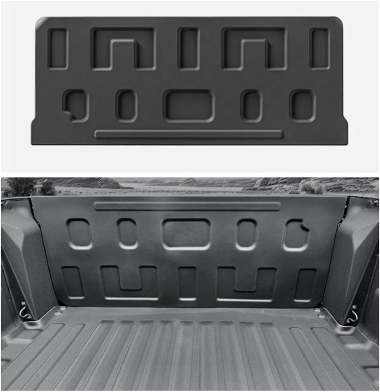 Compatible with ‌GWM POER 2019-2025 TPE Car Floor Mats and Cargo Liners All Weather Waterproof Trunk Mats(Floor mat 3PCS,RHD 2019-2025)