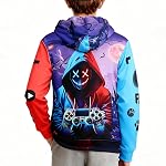 Boys Hoodies for Men Graphic Pullover, 3D Print Video Gaming Sweatshirt for Teenager (XS-XL) - Image 4