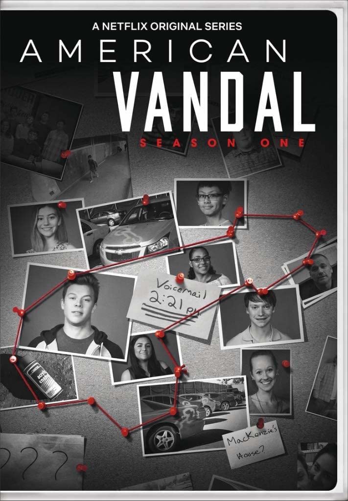 American Vandal Season One DVD para quienes buscan el falso documental americano original