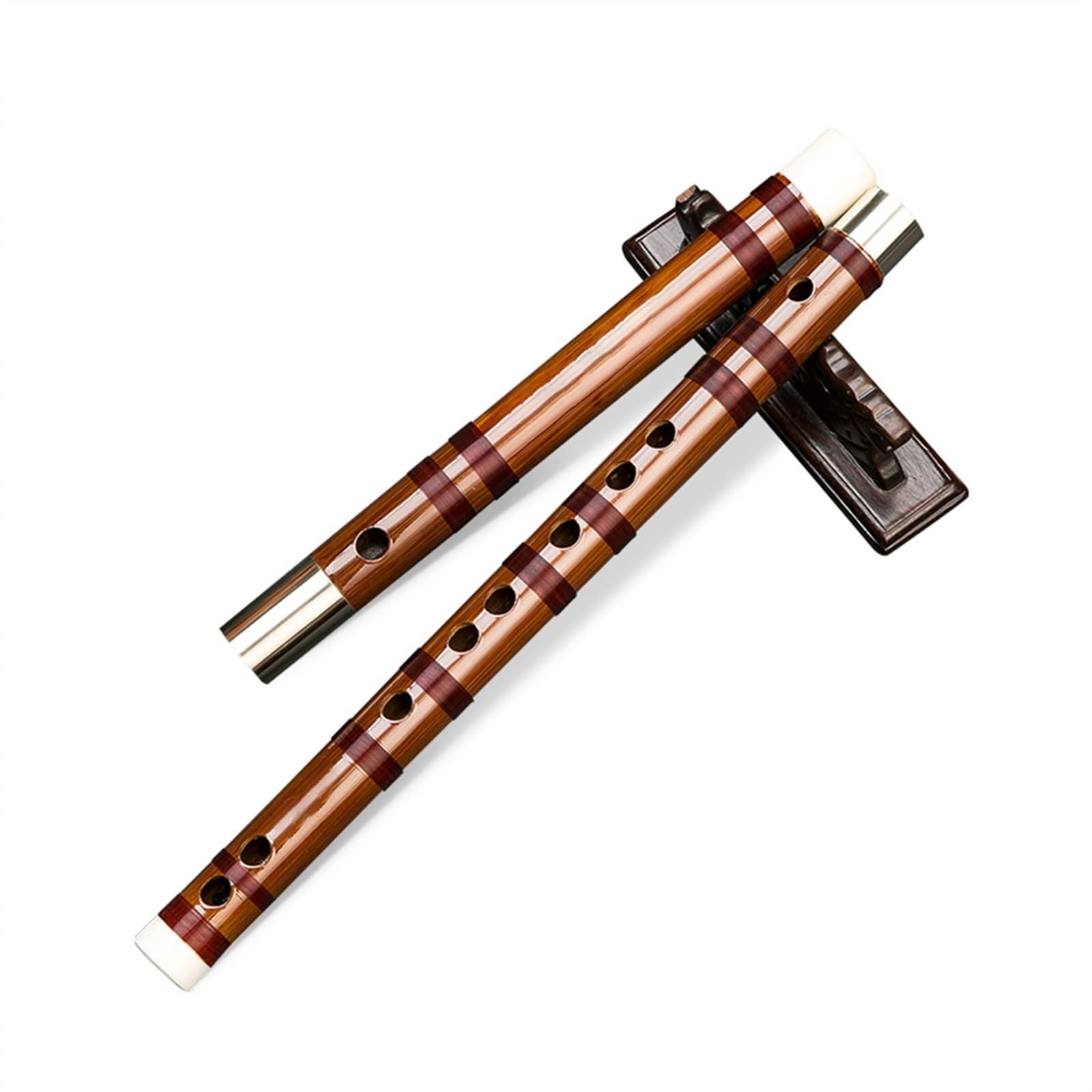 set di flauto di bambù Flauto Di Bambù Flauto Da Gioco Professionale Flauto Traverso Per Adulti Per Principianti Una Sezione (Color : E)