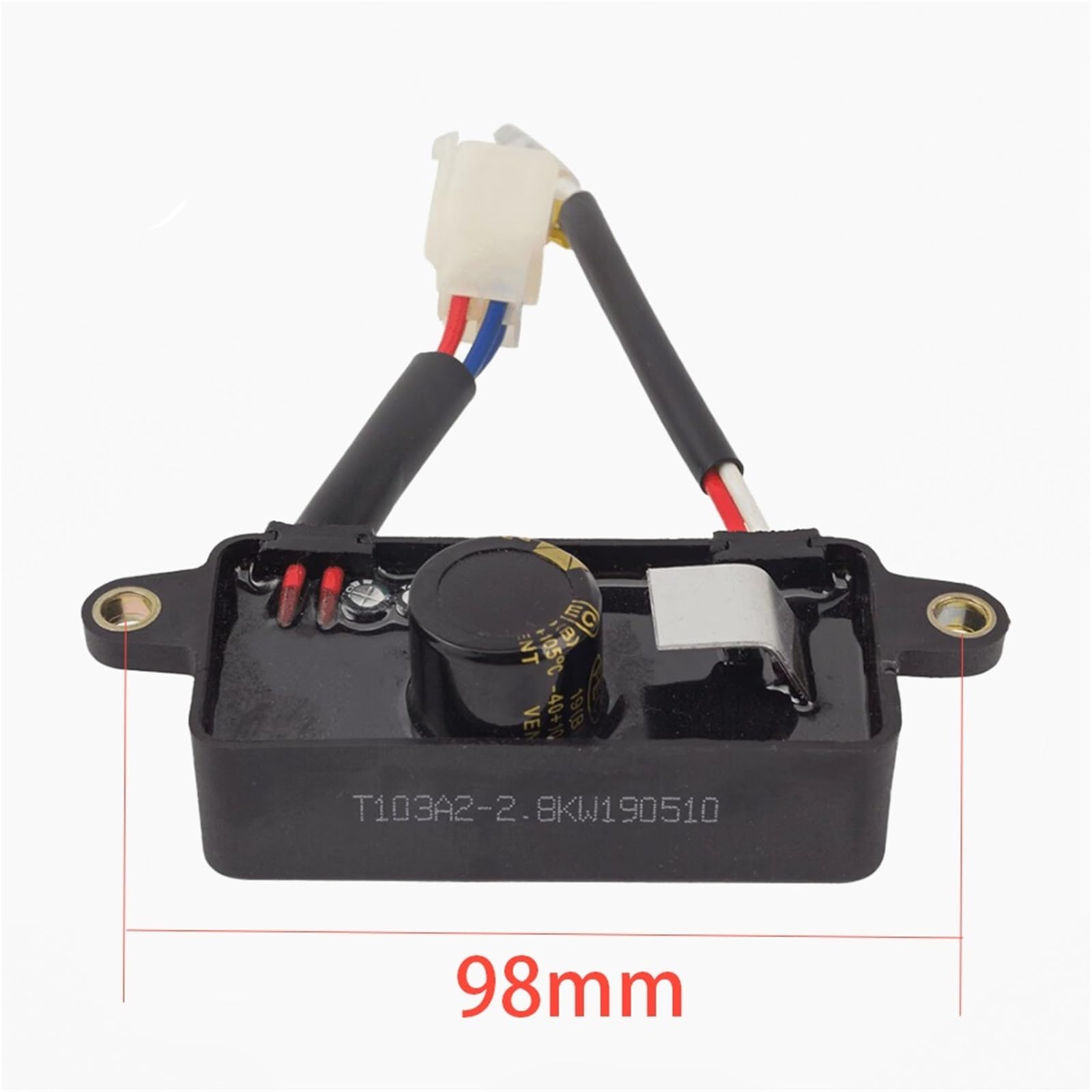 Estabilizador y regulador de voltaje automático monofásico, 2kw, 2,5kw, 8kw, 3kw, AVR, 220V, for generadores pequeños GX160, 1 Uds(3KW AVR)