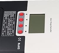 Vista 9 de Solar Controller, Solar Panel Regulator 12V 24V High Energy Conversion Parameters Settable LCD Display for Household