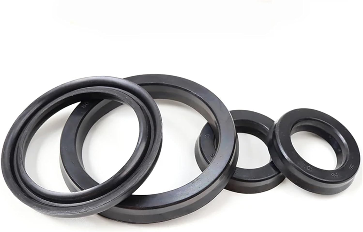 NBR Y-type Radial Shaft Hydraulic Seal (IDxODxTHK), ID 6-500MM, Fluorine Rubber Shaft Piston Rod Single Lip customizable(250x280x18(1pcs))