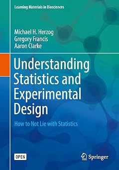Understanding Statistics and Experimental Design How to Not Lie with Statistics Learning Materials in Biosciences