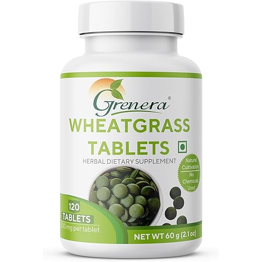 Grenera Wheatgrass Tablets - Superfood Supplement