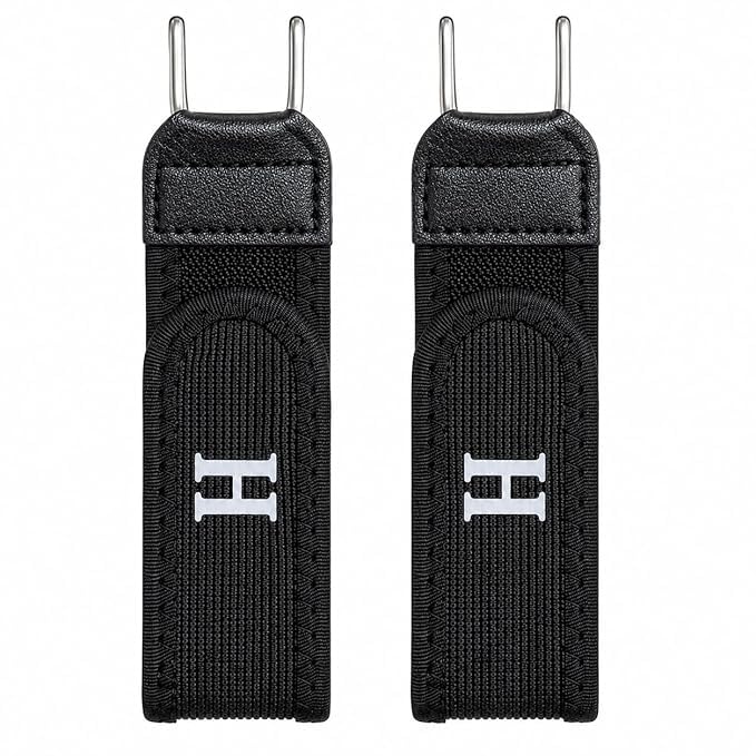 VATTU 2PCS Buckleless Belt Hook Set | Elastic Waist Belt with Metal Hook & Hook Loop Closure | Invisible Stretch Waistband for Jeans, Trousers, Workwear & Daily Use-image-27