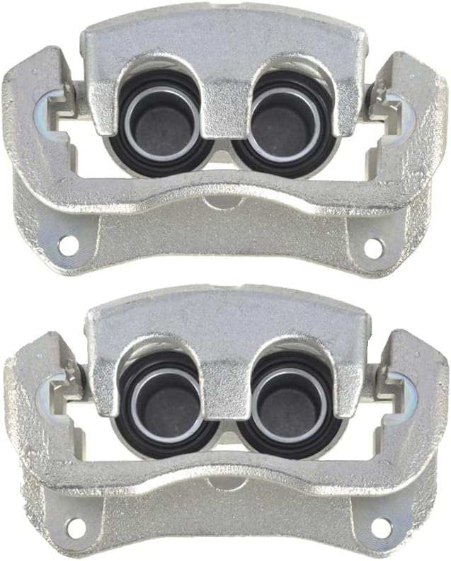 Genuine OEM Pair Set of 2 Front Disc Brake Calipers For Toyota Lexus Alpaca-4284593
