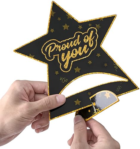 Miniatura 4 de Caja de tarjetas de felicitación para clase de 2025, centro de mesa de fiesta de graduación y kit de decoración de mesa