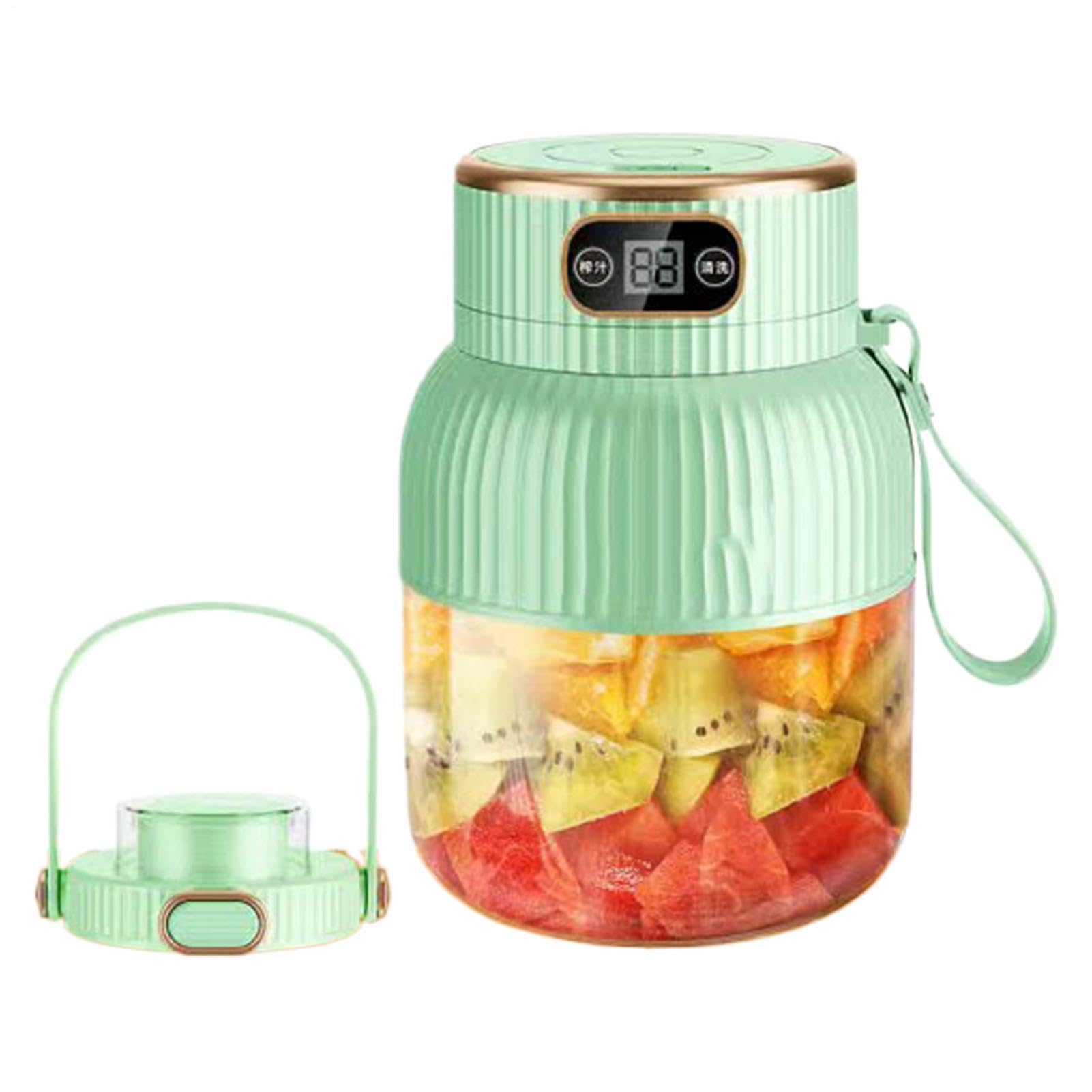 Mélangeur de portable 600 ml avec affichage numérique rechargeable par USB